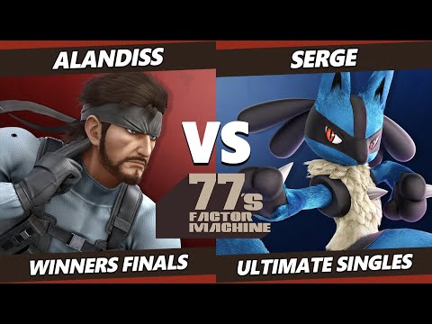 77s FM4 Winners Finals - AlanDiss (Snake) Vs. Serge (Lucario) SSBU Ultimate Tournament