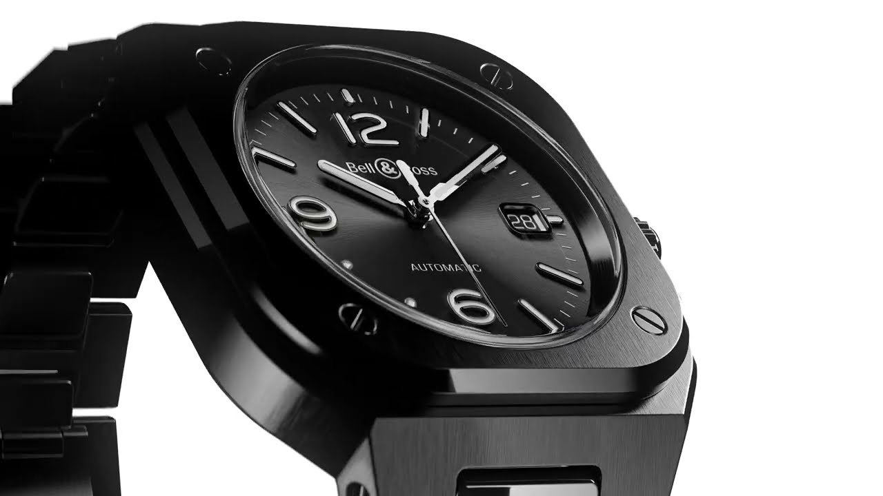 The debut of BR 05 Ceramic: inspired by dashboards, forged in iconic black ceramic.