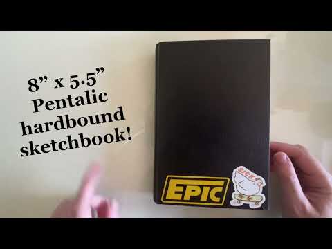 art journal flip through! ✂️ my current book update