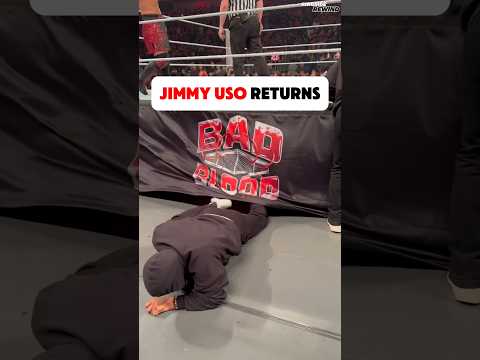 Jimmy Uso's Return at Bad Blood🩸