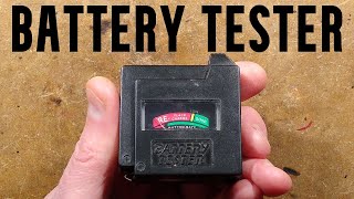 Inside a simple battery tester (with schematic)