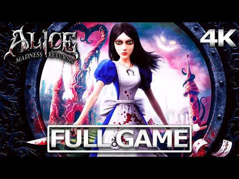 ALICE MADNESS RETURNS Full Gameplay Walkthrough / No Commentary【FULL GAME】4K 60FPS Ultra HD