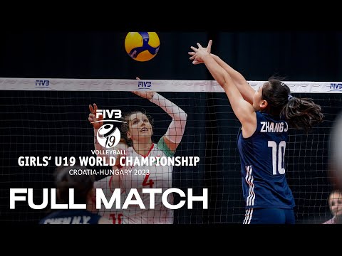 HUN🇭🇺 vs. CHN🇨🇳 - Full Match | Girls' U19 World Championship | Pool A