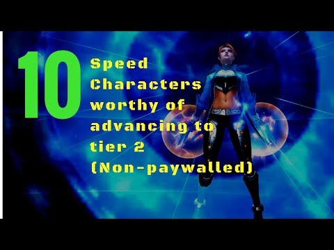 [Marvel Future Fight] 10 Speed characters worthy of advancing to Tier 2(Non-Paywalled)