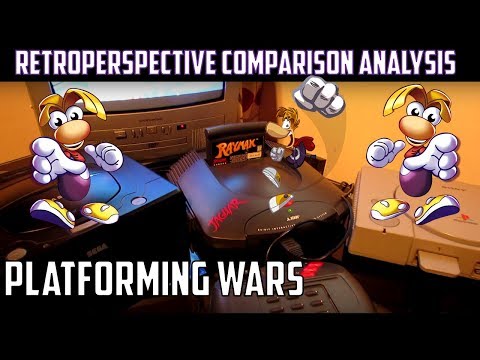 Rayman: Retro comparison of a tough cookie | Jaguar-Saturn-PS1-MSDOS-SNES