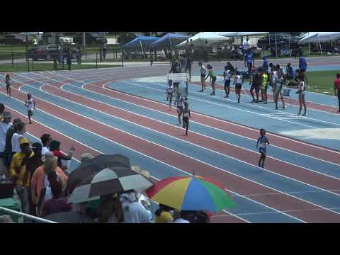 Girls 400 Meter Dash 8-under Section 4 Finals 2019 AAU Gold Coast District Qualifier