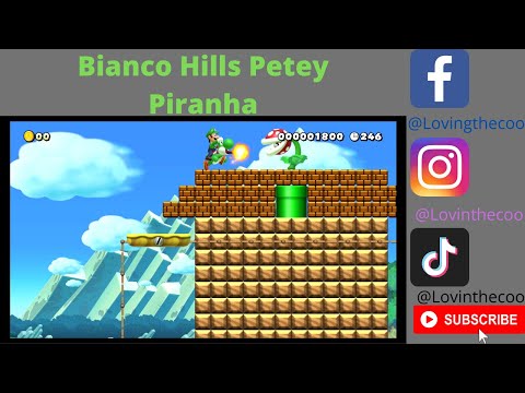 Bianco Hills Petey Piranha Level Super Mario Maker 2