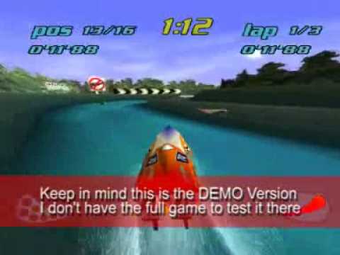 Cheat time: Rapid Racer Demo (PSX)