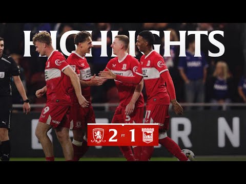 Highlights | Boro 2 Ipswich 1 | Matchday 10
