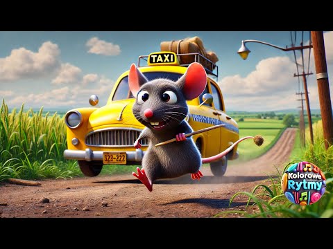 Szczurek Burek jedzie do miasta - piosenki dla dzieci - KOLOROWE RYTMY