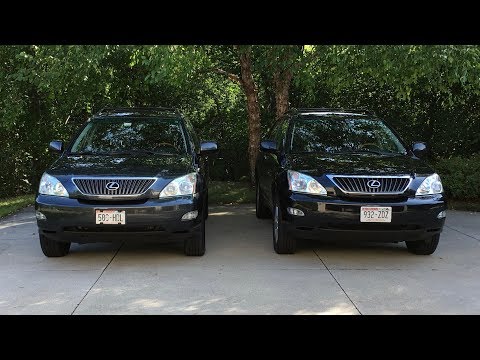 2004 Lexus RX330 vs 2008 RX350: What's different?