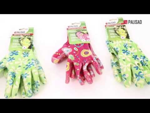 Миниатюра изображения товара Перчатки защитные Palisad Садовые 67747 (красный)