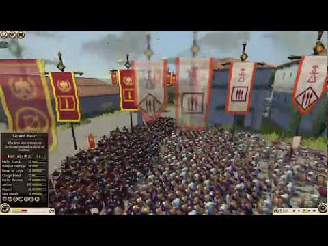 Rome 2 - Rome vs Carthage siege battle