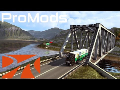 ETS2 [GR] ProMods 2.57 Newcastle upon Tyne-Edinburgh-Oban-Fort William-Ullapool