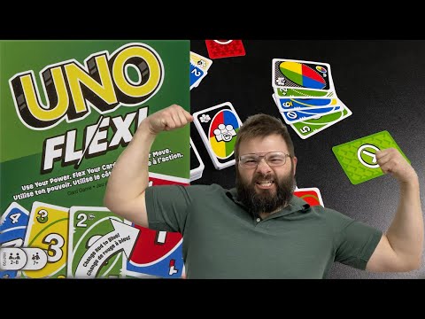 UNO Flex | cards with multiple colors and powers | can you handle the flex?