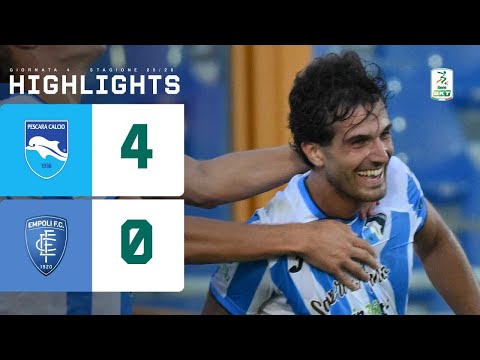 Pescara-Empoli 4-0 | VITTORIA per i Delfini | HIGHLIGHTS Serie BKT