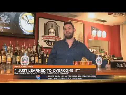 One Handed Bartender