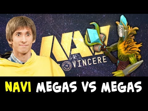 WTF NaVi Megacreeps vs Megacreeps — almost throw