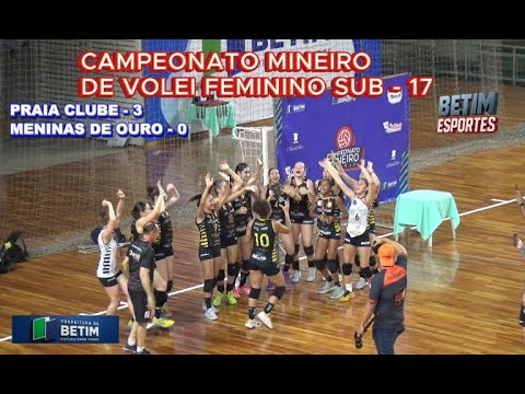 Praia Clube conquista o 3º lugar no Mineiro Sub-17 em Betim!