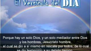 Miniatura del video: El versiculo del dia .com - 1 Timoteo 2 v5-6