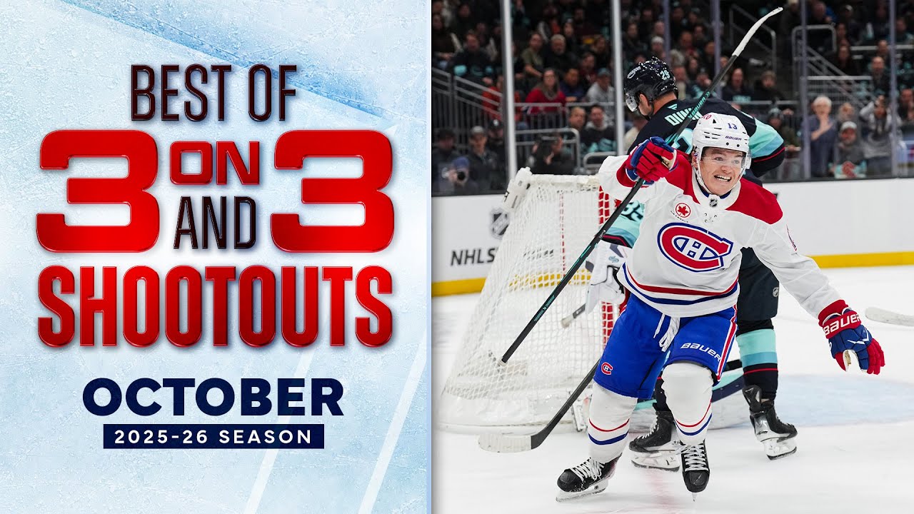 Pure Chaos & Clutch Moments ⚡ | NHL October 3-on-3 Overtime & Shootout Thrills