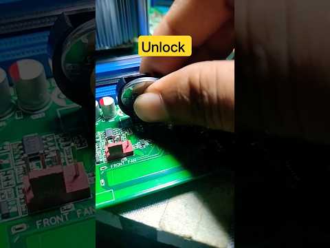 How to Lock/Unlock CMOS Cell in PC Motherboard#macnitesh#cell#2023shorts