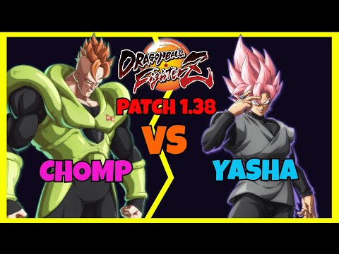 DBFZ PATCH 1.38 - CHOMP vs YASHA (Blue Vegeta, Android 17, A. 16 vs SSJ Vegeta, Goku Black, Nappa)