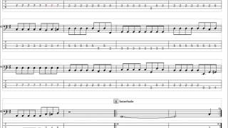 Silent Siren　LOVE FIGHTER　ベースTAB譜