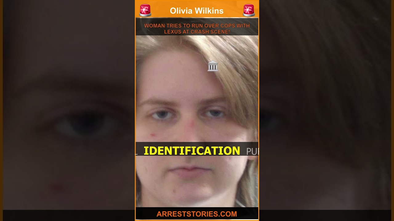 WOMAN TRIES TO RUN OVER COPS WITH LEXUS AT CRASH SCENE!