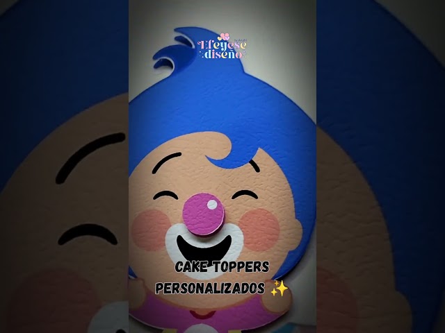 Vídeo relacionado con Topper para Cumpleaños Personalizado con Fotografía, Nombre y Edad, Adornos para Tarta, Topper para Tarta de Cumpleaños, Topper Jubilación, Topper Comunión, Topper Boda, Topper Personalizado