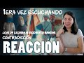 REACCIÓN a Love of Lesbian y Rigoberta Bandini - Contradicción (Video Oficial) | 1era Vez Escuchando