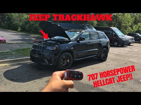 2018 JEEP TRACKHAWK REVIEW! *707 HORSEPOWER SUV*
