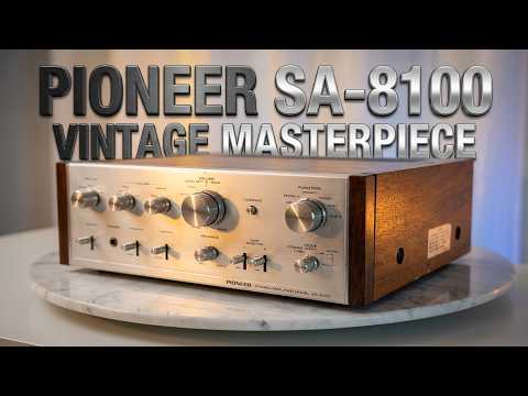 πΆβ¨ Pioneer SA-8100 Vintage Integrated Amplifier w/ Wood Case β Serviced, Cleaned, 3+ Hour Bench Tested image 19