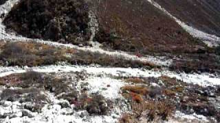 preview picture of video 'Panorama from above treeline on Khumbu trek'