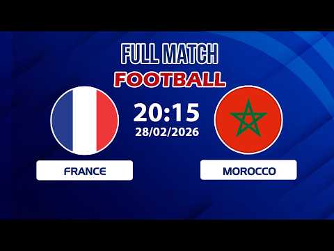 🔴 France vs Morocco | Elite Class Meets African Dream