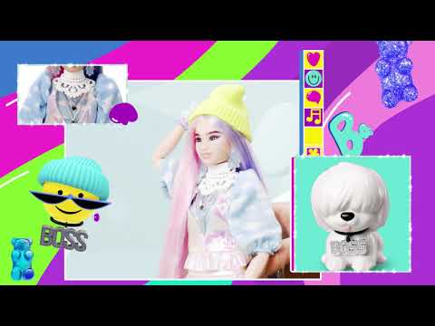 Mattel Stilinga mados lėlė „Barbie Extra Mini Minis“ aksesuarai HLN46 ZA5105 B video