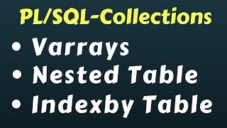 Collections in Oracle PLSQL
