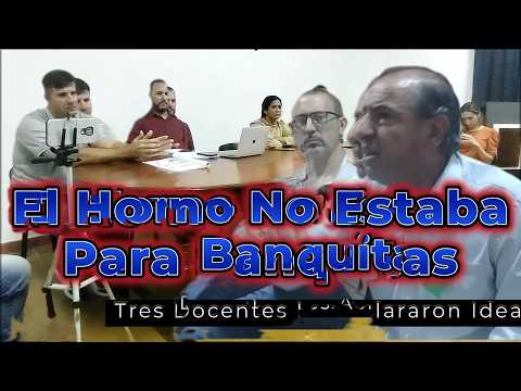 Sesión Caliente En El Concejo Municipal De Villa Ocampo. Tres Docentes Les Respondieron