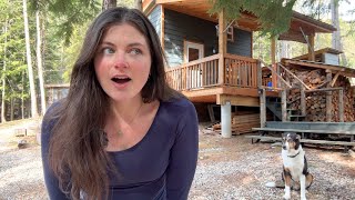 I Bought a Remote Cabin with No Bathroom (Tour of My 15 Acres) ep. 1