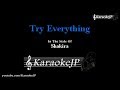Try Everything (Karaoke) - Shakira
