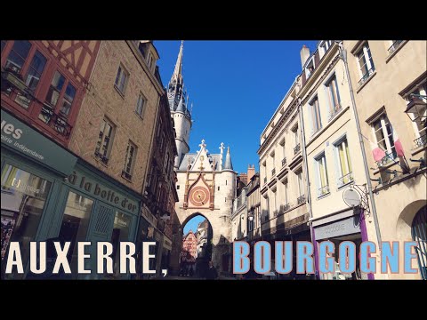 AUXERRE, Burgundy, FRANCE | 4K