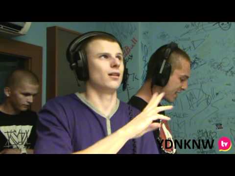 YDNKNW.TV - Plastic Riderz ft. Smack & Igor live radio freestyle pt. 1