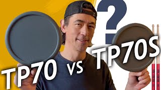 Video thumbnail for Yamaha TP70 vs TP70S DTX Drum Pads, What’s the Difference, Demo Vic Firth Drum Sticks, Product Links by The Malec's