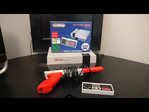 Nintendo NES Classic Knock Off Console , Cool Baby HD 600 in 1 System Review and Unboxing