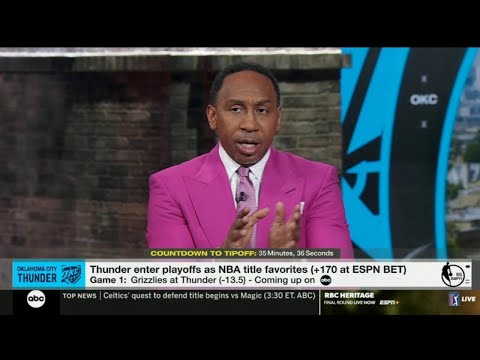 NBA Countdown | Shai will prove he's the MVP front-runner - Stephen A. on Thunder vs. Grizzlies