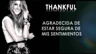 Céline Dion - Thankful [Traducida]
