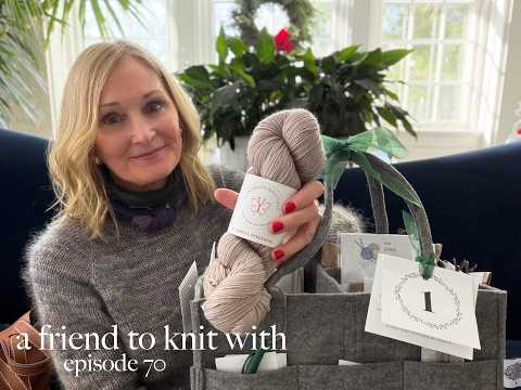 a friend to knit with -episode 70 socks on US0/2mm needles plus gift winnerS! ❤️