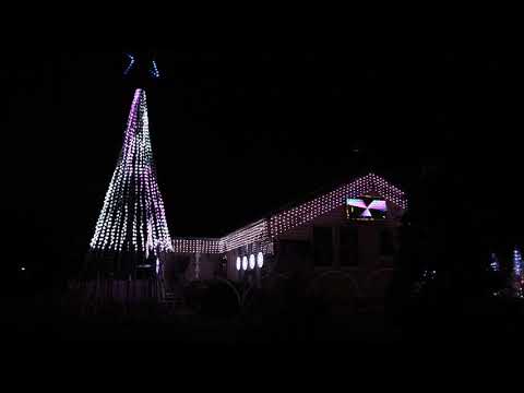 LithgowLights 2018 Show - Carol Of The Bells by Lindsey Stirling