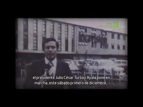 Primera emisión a color de la televisión en Colombia (1979)