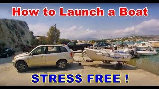 How to Launch a Boat off a Trailor for Boating Beginners